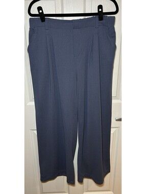 Halara Women’s Wide Leg Dress Casual Pants Size XL Regular Gray